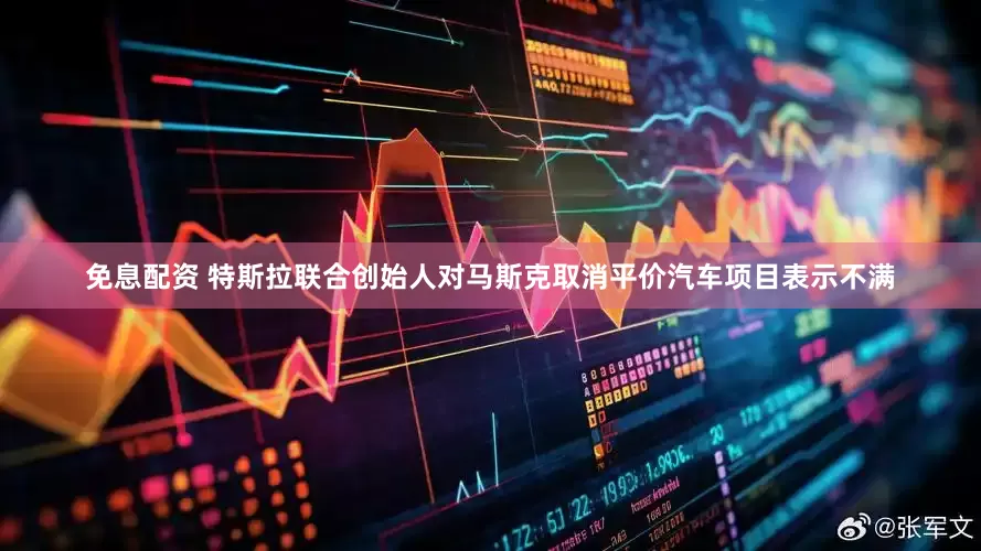 免息配资 特斯拉联合创始人对马斯克取消平价汽车项目表示不满